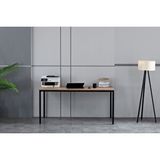 Arpelia Çalışma Masası 160X80X75 Cm Siyah Atlantik Çam