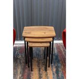 Arpelia Harmoni Üçlü Zigon Sehpa 50X40/40X40/30X40 - Antrasit