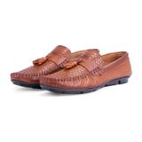 Array Hakiki Deri Erkek Günlük Ayakkabı, Rog Loafer Ayakkabı taba