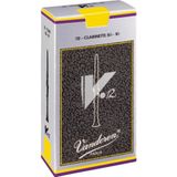 Array Vandoren Cr193 V12 Bb Klarnet Kamışı No: 3.0 (profesyonel) - 10'lu Kutu | Zengin Harmonik İçerik, Tutarlı Malzeme Ve Pro