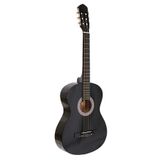 Arriva Tam Boy 4/4 Siyah Klasik Gitar ( Kılıf Ve Pena Hediye )