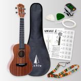Arrow MH10 Sapele Concert Ukulele *SET*