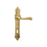 Ars Antik Kapı Kolu Pirinç ODA Antik Kapı Kolu El Yapımı Sarı Pirinç