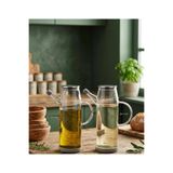 Ars Buğra Home 2'Lİ ÇELİK VAKUM KAPAKLI SİLİKON TABANLI DAMLATMAZ OVAL YAĞDANLIK-1000ML-
