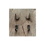 Ars DMR METAL DEKORATİF ASKI MİNİ ASKI ANTİK SARI MİNİ KANCA TESBİH ASKISI 12 ADET 2CM