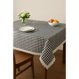 ARS HOME COLLECTION Fistolu 170x170 Sofra Bezi Masa Örtüsü Piknik Örtüsü Siyah