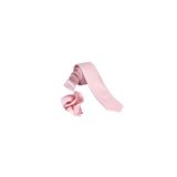 Ars Magic Box (1364) 1.kalite Özel Desenli Siyah 5.5 Cm Genişliğinde Kravat Mendil Seti açık pembe Tek Ebat