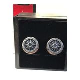 Ars Magic Box (1662) Tüm Gömleklerizde Lüks Kol Düğmesi Metalik gri Tek Ebat