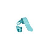 Ars Magic Box (311) 1.KALİTE ÖZEL DESENLİ ÖZGÜN RENK 5.5 CM GENİŞLİĞİNDE (KUŞGÖZÜ) KRAVAT MENDİL SETİ AÇIK SU YEŞİLİ-17 Tek Ebat