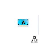 Ars Magic Box (742) SICAK ÜTÜ İLE YAPIŞAN PATCH KOLEJ ARMA HAVLU BÜYÜK BOY(ARM HV 0,50-91 cm ortalama) VİP GÜMÜŞ 6 Tek Ebat