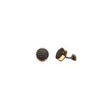 Ars Magic Box Metalik Gömlek Kol Düğmesi, 2,2 cm