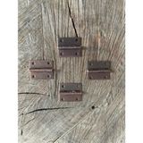 Ars Mini Kutu Menteşesi Tavla Menteşe Bakır Renk 100 Adet 25*30 mm