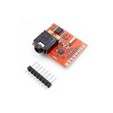 ARS Robotechnicals SI4703 FM Stereo Radyo Alıcı Modülü I2C Dijital Programlanabilir Düşük Güç 76Mhz-108Mhz 3.5mm Ses S