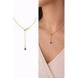 Arsaley Kalpli Nazar Boncuğu Charm Altın Kaplama Gold Asansör Kadın Kolye (45 Cm) – Sevgililer Günü Özel