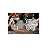Arsdcraft Yılbaşı noel temalı kar tanesi şeker hamuru kurabiye kalıbı