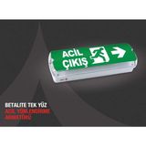 Arsel Betalite AEB-03113-L Acil Aydınlatma Armatürü Kesintide 180 Dak. Yanan 20XF LED 130 Lümen - 74x355x118mm - 1 Adet