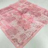 Arsel Moda Soft Pamuklu Eşarp İtalyan Dikişli Pembe Serisi Lrb6906