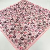 Arsel Moda Soft Pamuklu Eşarp İtalyan Dikişli Pembe Serisi Lrb6908