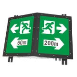 Arsel polite t pot 1010 siva ustu karayolu tunel yonlendirme armaturu sebekeden yanan POT-1010