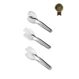 Arsel Servis Makarna & Pasta & Salata Maşası Paslanmaz Çelik 304 Kalite 3lü Set