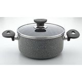 Arselon Eko Granit Derin Tencere - 20 cm. - Açık Gri