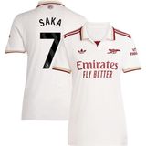 Arsenal 2025-26 Yeni Sezon Bukayo Saka Deplasman Forması (Beyaz)