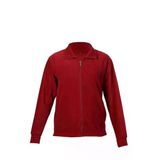 Arseno Unisex Bordo Fermuarlı Dik Yaka Polar Mont - Bordo - Arsnoumxtpzolbar-Bor