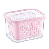 Arsimo 6'lı Süzgeçli Fresh Saklama Kabı Seti 1.6 Lt Plastik Saklama Set 6 Adet