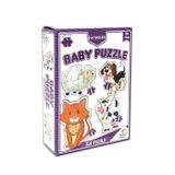 Arsimo Hayvanlar Bebek Puzzle Oyun Seti, 1+ Yaş, 2-3-4-5 Parça, Kutu
