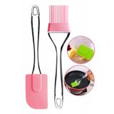 Arsimo Silikon Spatula Ve Fırça 2'li Set