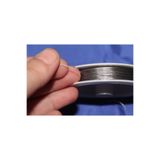 arsin Çelik Tel Misina 0,45 Mm - 50 Metre ( 1 Adet ) 10 metre ( Takı, Aksesuar, Tesbih , Doğal Taş) Teli