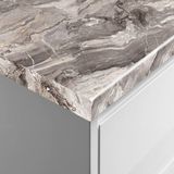 Arsit Laminat Mutfak Tezgah, Mermer Desenli Mat Yüzey 180CM, Ars 523 M