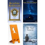 Arşiv Yayınları Kendime Rehberim - Ali Öz + Kuzey Işıklarının Şarkısı + Telefon Tutucu + Bir Kar Tanesi