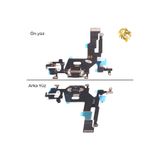 ARSKİNG İphone 11 Orijinal Şarj Bordu Şarj Filmi Fleksi Şarj Soketi C/C Flex Şarj Bordu Mikrofonu Şarj Portu 11 Uyumlu Şarj Girişi (Siyah) Şarj bordu şarj film kablosu şarj soketi bağlantı kablosu