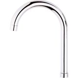 Arslan Delta Mix Kuğu Borusu Kısa Baston Banyo Lavabo Batarya 19 cm Paslanmaz Bakır Krom