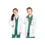 Arslan İş Elbiseleri Beyaz Kız-Erkek Çocuk Doktor, Laboratuvar Önlüğü - 5 - 6 Yaş