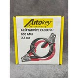 Arslan Oto Market Autokey Akü Takviye Kablosu 600 Amp (2.3mt) - 2.3 MT