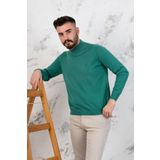 ARSLANLI YARIM BALIKÇI ERKEK TRİKO KAZAK SU YEŞİLİ XXL