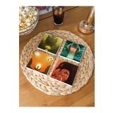 Arslart Atölye Oyun Temalı Bardak Altlığı 4’lü Set Doğal Taş (10x10 cm)