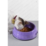 ARSPOLO Reyon Kedi Köpek Mama Su Kabı Büyük Boy (mor)