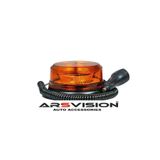 ARSVİSİON AUTO ACCESSORIES 12v/110volt Sarı Sarı Ledli Çakmak Fişli Mıknatıslı Tepe Lambası