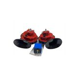 Arsvision Auto Accessorıes Araç Dadat Korna Titreyen Saydırmalı Roleli 2 Li Set Takım
