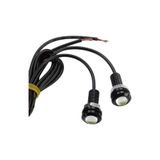 Arsvision Auto Accessorıes Ayna Altı Beyaz Led Kartal Gözü Civatalı Pra