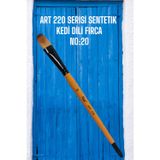 Art-220 Sentetik Kedi Dili Fırça N0:20