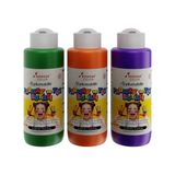 ART 57855210128361680184975 Yeşil-Mor-Turuncu Parmak Boyası 3&apos Lü Set 3X120Ml Diğer