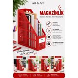 Art & Art Kraf 5200 Magazinlik KIRMIZI
