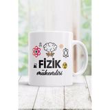 Art By Aslı Fizik Mühendisi Isme Özel Meslek Kupa Bardak