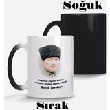 Art By Aslı Isme Özel Atatürk Sihirli Kupa Bardak