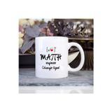 Art By Aslı Matematik Mühendisi Isme Özel Meslek Kupa Bardak