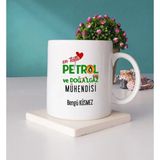 Art By Aslı Petrol Mühendisi Isme Özel Meslek Kupa Bardak